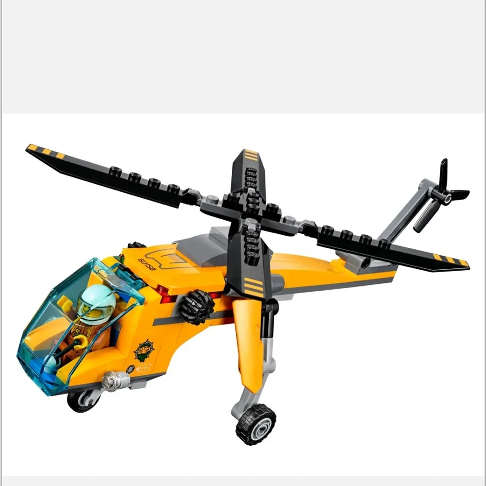 Lego City Set 60158- City Jungle Cargo Helicopter